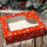 Коробка для мыла №53 New Year, размер 15х11х4см. (1 шт)