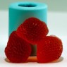 Клубничка 3D, форма для мыла силиконовая, 1 шт.