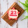 Пластиковая форма "23 февраля"