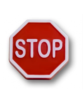 Пластиковая форма "Знак "STOP"