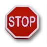 Пластиковая форма "Знак "STOP"