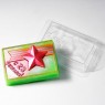 Звезда 23 февраля пластиковая форма для мыла