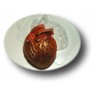 Живое сердце, пластиковая форма для мыла