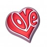 Сердце Love, форма пластиковая