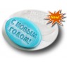 Овал С Новым Годом! пластиковая форма для мыла