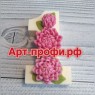 1 сентября с хризантемами, форма для мыла силиконовая (1 шт)