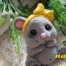 Хома девочка, форма для мыла силиконовая (1 шт)