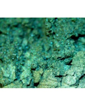 Зеленый темный, пигмент (микка) перламутровый сухой, 10 гр