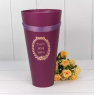 Коробка "Ваза для цветов" 17*30 "Just for you" Сливовый 1 шт.