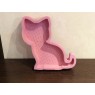 Пенобокс - «Котик XL» [Цвет: Розовый, Высота стенки: 5 см] 30x30