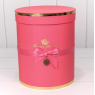 Коробка Цилиндр 19*23,5 "Flowers for you" Тёмно-розовый 720950/5