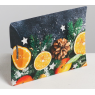 Коробка сборная фигурная «Мандариновое настроение», 11 × 8 × 2 см