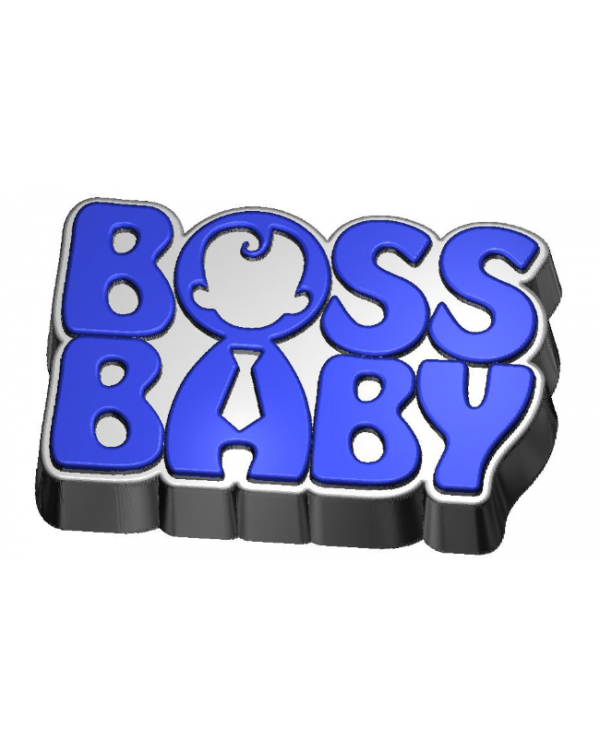 Boss baby пластиковая форма