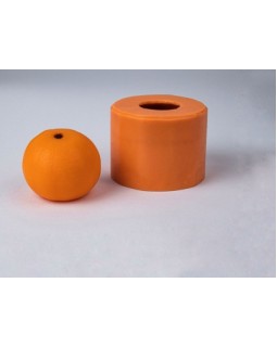 Мандарин мини 1 3D, форма для мыла силиконовая