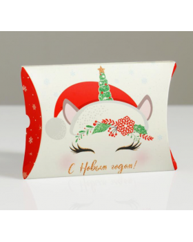 Коробка сборная фигурная «Сказочного нового года», 19 × 14 × 4 см 5013286