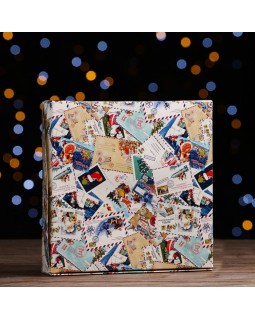 Коробка складная "Почта", 20 х 20 х 4 см 7189229-foto2