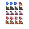 90 Наклейка 23 февраля уголки #1 40x40 (А4)