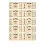 6 Наклейка Jack Daniels #2 84x44 (А4)