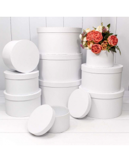 Коробка Круглая  16,8*9,7 Белый 721813/417-foto2