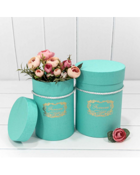 Коробка Цилиндр 14*19 "Forever" Тиффани 7212018/0034-foto2