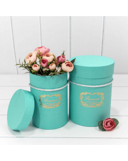 Коробка Цилиндр 12*17 "Forever" Тиффани 7212018/0034-foto2