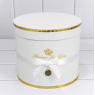 Коробка Цилиндр 18,5*16,5 "Flowers for you" Белый 7215009/04170