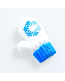 Варежка со снежинкой правая форма пластиковая V2 АМ-foto2