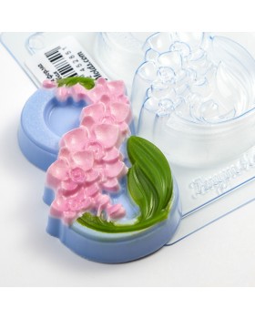 8 марта орхидея форма пластиковая АМ-foto2