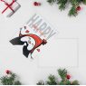 Открытка-комплимент Happy New Year пингвин, 8 × 6 см 4419112 10 шт