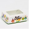 Коробка складная "Happy Birthday", 10 х 8 х 3,5 см 7343481