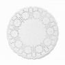 Салфетка бумажная ажурная 9 см (10 шт)