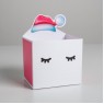 Коробка для мини-букетов «С Новым годом», глазки, 12 х 16,5 х 10 см 5287575
