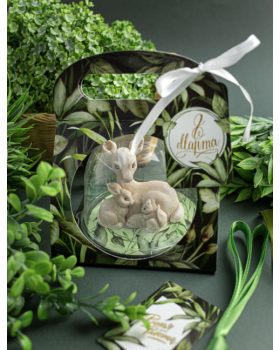 Бирка фигурная Темная зелень. 8 марта 10  шт.-foto2