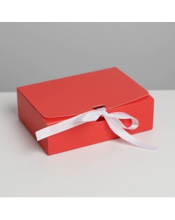 Коробка складная «Красная», 16,5 х 12,5 х 5 см 7303205-foto2