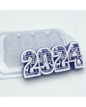 2024 / Скандинавский орнамент, форма для мыла пластиковая-foto2