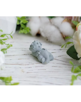 Силиконовая форма № 1655 Дракоша лежачий-foto2