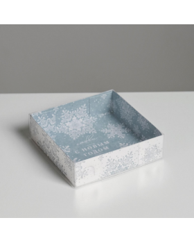Коробка для кондитерских изделий «Let it Snow», 12 × 12 × 3 см