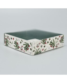 Коробка для макарун «Чудо обязательно случится», венок, 12 × 12 × 3 см-foto2