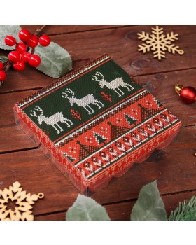 Коробка для печенья "Скандинавия", 12 х 12 х 3 см-foto2