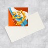 Открытка-мини «С 23 февраля!», 7 х 7 см 10 шт