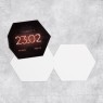 Открытка поздравительная «23.02», 9 х 7,7 см 10 шт