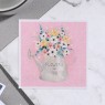 Открытка мини "Flowers for you!" лейка, цветы, 7,5 х 7,5 см 10 шт
