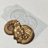 8 марта орхидея шоколад форма пластиковая АМ