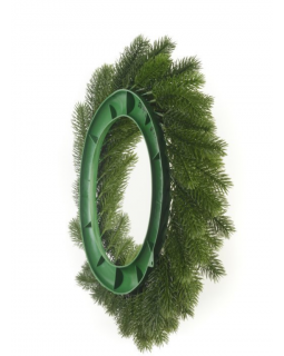 Венок новогодний большой зеленый 173.22-foto2