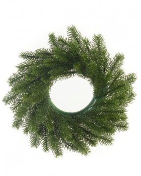 Венок новогодний большой зеленый 173.23-foto3