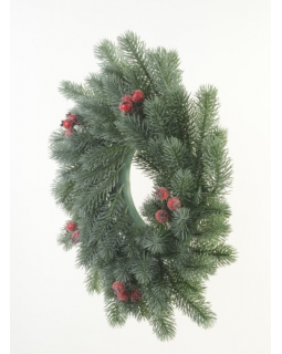 Новогодний венок в патине без расцветки 173.12-foto2